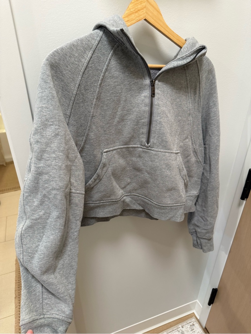 lululemon athletica Light Gray Full-Zip Hoodie - Picture 2 of 5